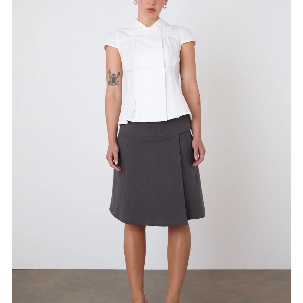 Peachy Den Edie wrap Graphite Women's Skirt